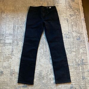 black volcom jeans- slim straight